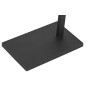 Portasciugamani da Terra DKD Home Decor Marrone Nero Metallo Rovere 43,5 x 20 x 85 cm