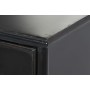 Credenza DKD Home Decor Nero Metallo Cristallo 100 x 40 x 80 cm