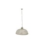 Lampadario DKD Home Decor Argentato Naturale Metallo 50 W 80 x 80 x 47 cm