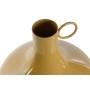 Vaso Home ESPRIT Senape Terracotta Alluminio Laccato 23 x 23 x 38,5 cm (2 Unità)