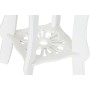 Set di 2 tavoli DKD Home Decor Bianco Marrone Chiaro 30 x 30 x 76,5 cm