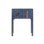 Consolle DKD Home Decor Azzurro Dorato Abete Legno MDF 63 x 26 x 83 cm