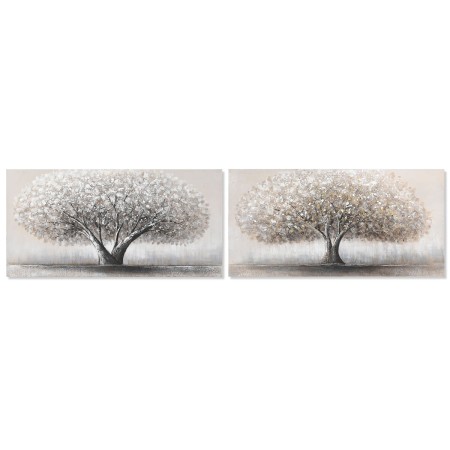 Quadro Home ESPRIT Albero Tradizionale 120 x 3 x 60 cm (2 Unità)