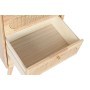 Cassettiera DKD Home Decor Naturale Metallo Legno d'albero della gomma 40 x 30 x 78 cm