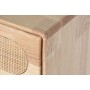 Cassettiera DKD Home Decor Naturale Metallo Legno d'albero della gomma 40 x 30 x 78 cm