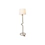 Lampada da Terra Home ESPRIT Bianco Marrone Corda 50 W 220 V 40 x 40 x 151 cm