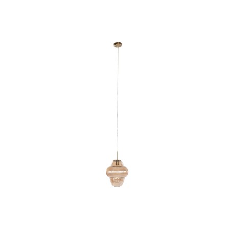 Lampadario Home ESPRIT Ambra Cristallo 50 W 30 x 30 x 30 cm