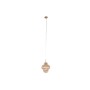 Lampadario Home ESPRIT Ambra Cristallo 50 W 30 x 30 x 30 cm