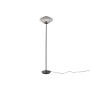 Lampada da Terra Home ESPRIT Grigio Metallo Cristallo 50 W 220 V 39 x 39 x 150 cm