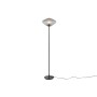 Lampada da Terra Home ESPRIT Grigio Metallo Cristallo 50 W 220 V 39 x 39 x 150 cm