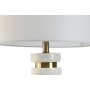 Lampada da tavolo Home ESPRIT Bianco Dorato Marmo 50 W 220 V 38 x 38 x 72 cm