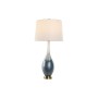 Lampada da tavolo Home ESPRIT Azzurro Bicolore Cristallo 50 W 220 V 40 x 40 x 84 cm