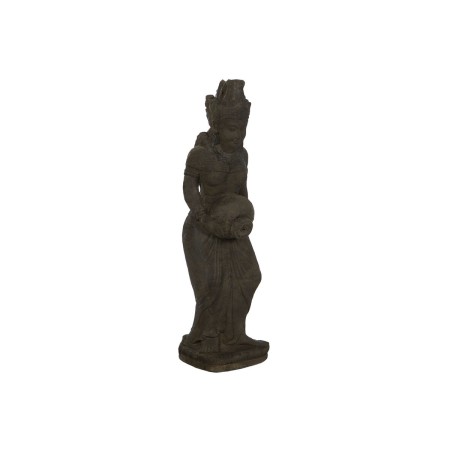 Statua Decorativa Home ESPRIT Grigio scuro 28 x 25 x 100 cm