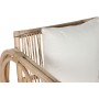 Poltrona Home ESPRIT Bianco Naturale 72 x 77 x 80 cm