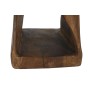 Tavolino Aggiuntivo Home ESPRIT Naturale Marrone scuro 27 x 27 x 60 cm