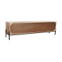 Mobile TV Home ESPRIT Nero Dorato Naturale Legno Legno di mango 180 x 40 x 50 cm