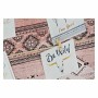 Portafoto DKD Home Decor Tela Marrone Etnico (60 x 2 x 30 cm)