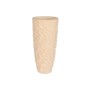 Vaso Home ESPRIT Beige Fibra di Vetro Scandinavo 40,5 x 40,5 x 91 cm