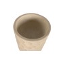 Vaso Home ESPRIT Beige Fibra di Vetro Scandinavo 40,5 x 40,5 x 91 cm