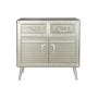 Credenza Home ESPRIT Argentato 80 x 39 x 82 cm