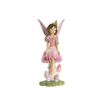 Statua Decorativa Home ESPRIT Rosa 8 x 6 x 18,5 cm