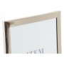 Cornice Portafoto DKD Home Decor ‎S3011550 Cristallo Argentato Metallo Carta Legno MDF