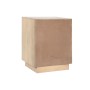 Comodino Home ESPRIT Naturale Cristallo Legno di mango 45 x 35 x 57 cm