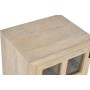 Comodino Home ESPRIT Naturale Cristallo Legno di mango 45 x 35 x 57 cm