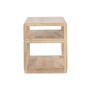 Tavolo aggiuntivo Home ESPRIT Naturale Legno di mango 51 x 51 x 61 cm