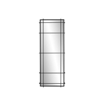 Specchio da parete Home ESPRIT Nero Ferro In piedi 75 x 7 x 202 cm