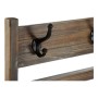 Appendiabiti DKD Home Decor Legno Metallo (46 x 9 x 1 cm)