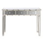 Consolle Home ESPRIT Argentato Specchio Legno MDF 112 x 45 x 80 cm