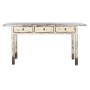 Console Home ESPRIT Bianco Marrone Legno di olmo 172 x 40 x 85 cm