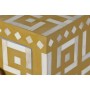 Cassettiera DKD Home Decor Giallo Bianco Osso 100 x 40 x 75 cm