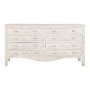 Cassettiera Home ESPRIT Bianco Naturale Legno di mango Legno MDF 145 x 41 x 75 cm