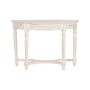 Consolle Home ESPRIT Bianco Legno di mango 114,3 x 38,1 x 82 cm