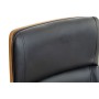 Sedia da Ufficio DKD Home Decor Marrone Nero