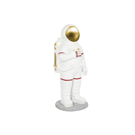 Statua Decorativa Home ESPRIT Bianco Argentato Astronauta 46 x 49 x 118 cm