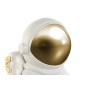 Statua Decorativa Home ESPRIT Bianco Dorato Astronauta 32,6 x 27,5 x 55,5 cm