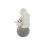 Statua Decorativa Home ESPRIT Bianco Dorato Astronauta 32,6 x 27,5 x 55,5 cm