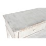 Consolle Home ESPRIT Bianco Marrone Nero Metallo Abete 181 x 45 x 86 cm