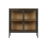 Credenza Home ESPRIT Naturale Grigio scuro 90 x 40 x 90 cm