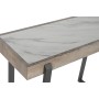 Consolle Home ESPRIT Bianco Marrone Grigio Metallo 100 x 39 x 75 cm