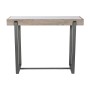 Consolle Home ESPRIT Bianco Marrone Grigio Metallo 100 x 39 x 75 cm