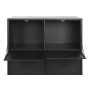 Cassettiera Home ESPRIT Nero Metallo Loft 75 x 45 x 80 cm