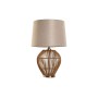 Lampada da tavolo Home ESPRIT Marrone Beige Dorato Naturale 50 W 220 V 43 x 43 x 67 cm