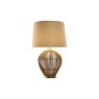 Lampada da tavolo Home ESPRIT Marrone Beige Dorato Naturale 50 W 220 V 43 x 43 x 67 cm