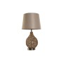 Lampada da tavolo Home ESPRIT Marrone Beige Dorato Naturale 50 W 220 V 33 x 33 x 60 cm