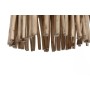 Lampadario Home ESPRIT Naturale Legno di eucalipto 50 W 50 x 50 x 90 cm