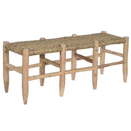 Panca Home ESPRIT Naturale Juta Legno 120 x 35 x 45 cm